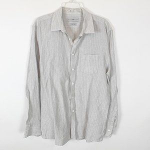 ($3 for $25) Hilton Weiner Pure Linen Shirt